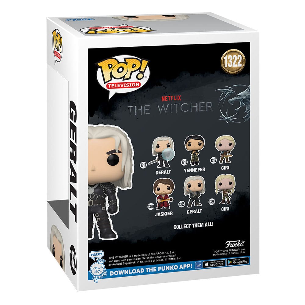 Witcher: POP Geralt/Glows in the Dark (1322)