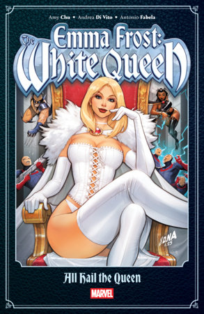 Emma Frost: The White Queen - All Hail the Queen Tpb weiß, Königin, Kostüm, Comic, Kleid
