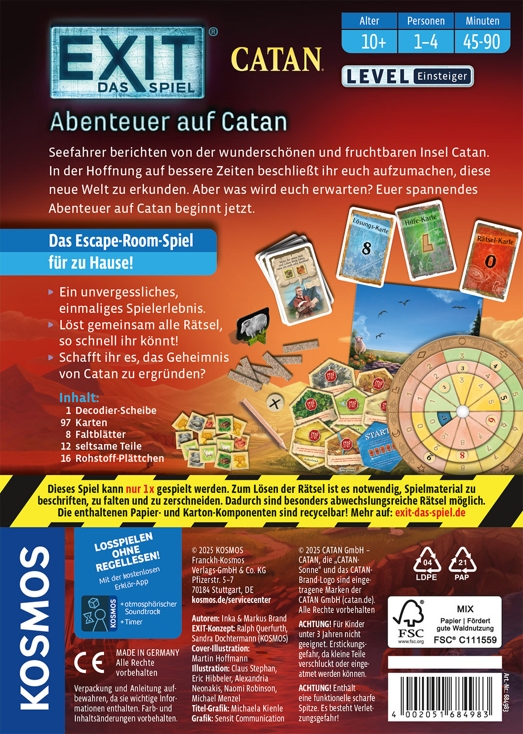 Exit: Das Spiel: Abenteuer auf Catan Exit: Das Spiel: Abenteuer auf Catan