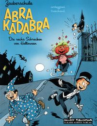 Kinderfilm, Abra Kadabra, Puppe/Magier, Illustrierte Komik, Blaues Cover
