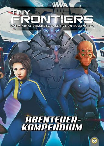 Miniature Figuren, Science-Fiction, Roboteranzug, Blauer Anzug, Rote Haut