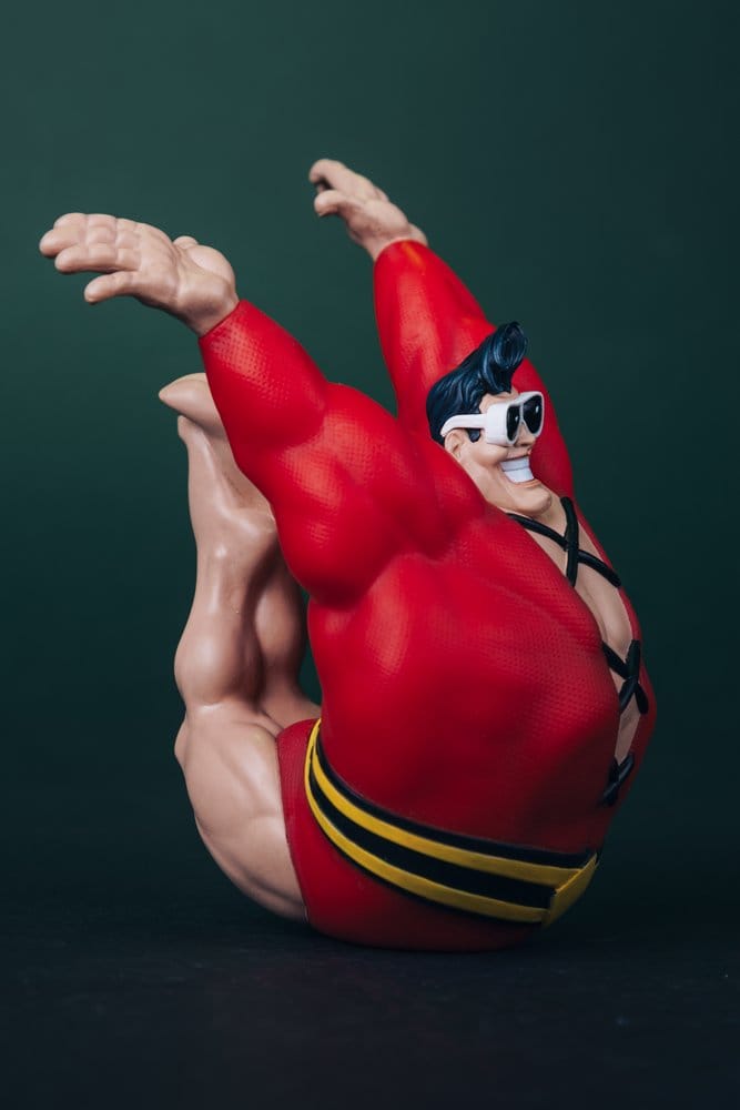 DC Direct Collector Statue: Plastic Man (Limited Edition Todd' Mods) 10cm Actionfigur, Gummifigur, Rot, Kunststoff, Riesenfigur