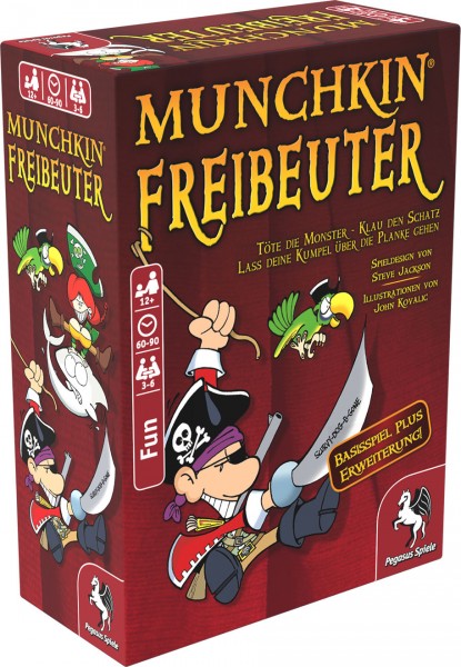 Munchkin Freibeuter 1+2 Munchkin Freibeuter 1+2