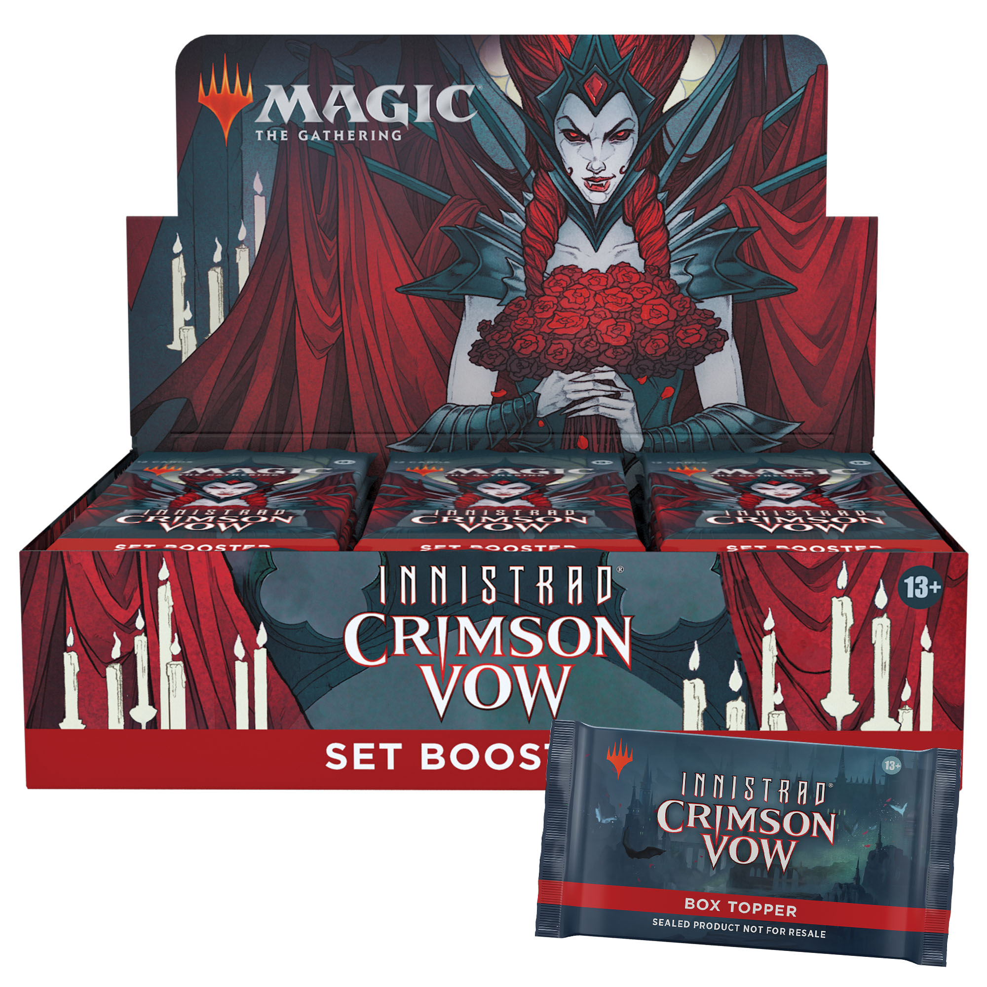 Magic CCG: Innistrad - Crimson Vow Set Booster Display Magic CCG: Innistrad - Crimson Vow Set Booster Display