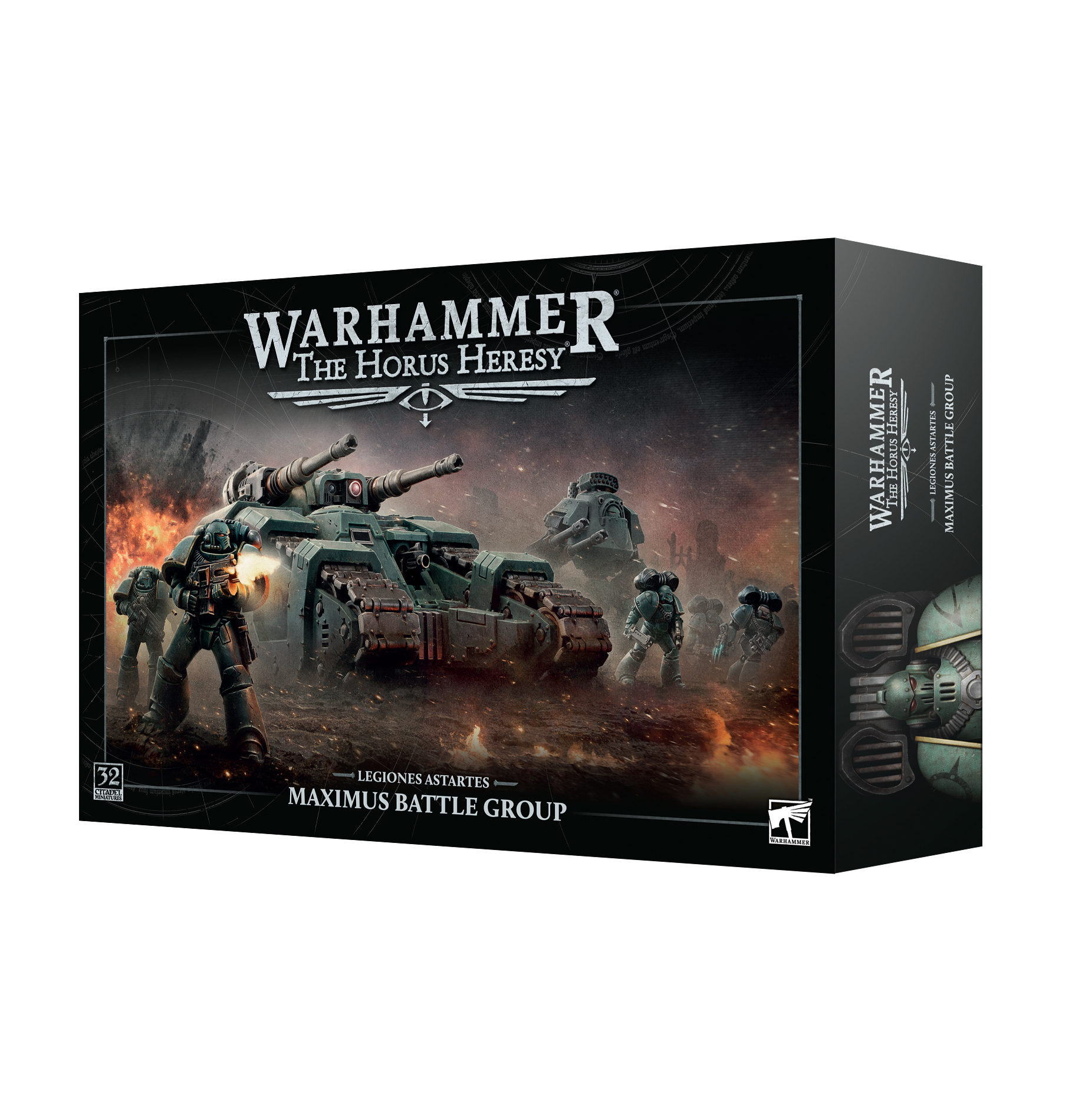Horus Heresy: Legiones Astartes - Maximus Battle Group Miniatur, Panzern, Warhammer, Kampfgruppe, Mecha-Limben
