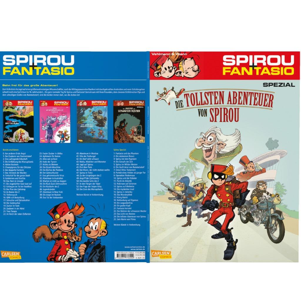 Spirou & Fantasio Spezial Bd.24: Die tollsten Abenteuer von Spirou