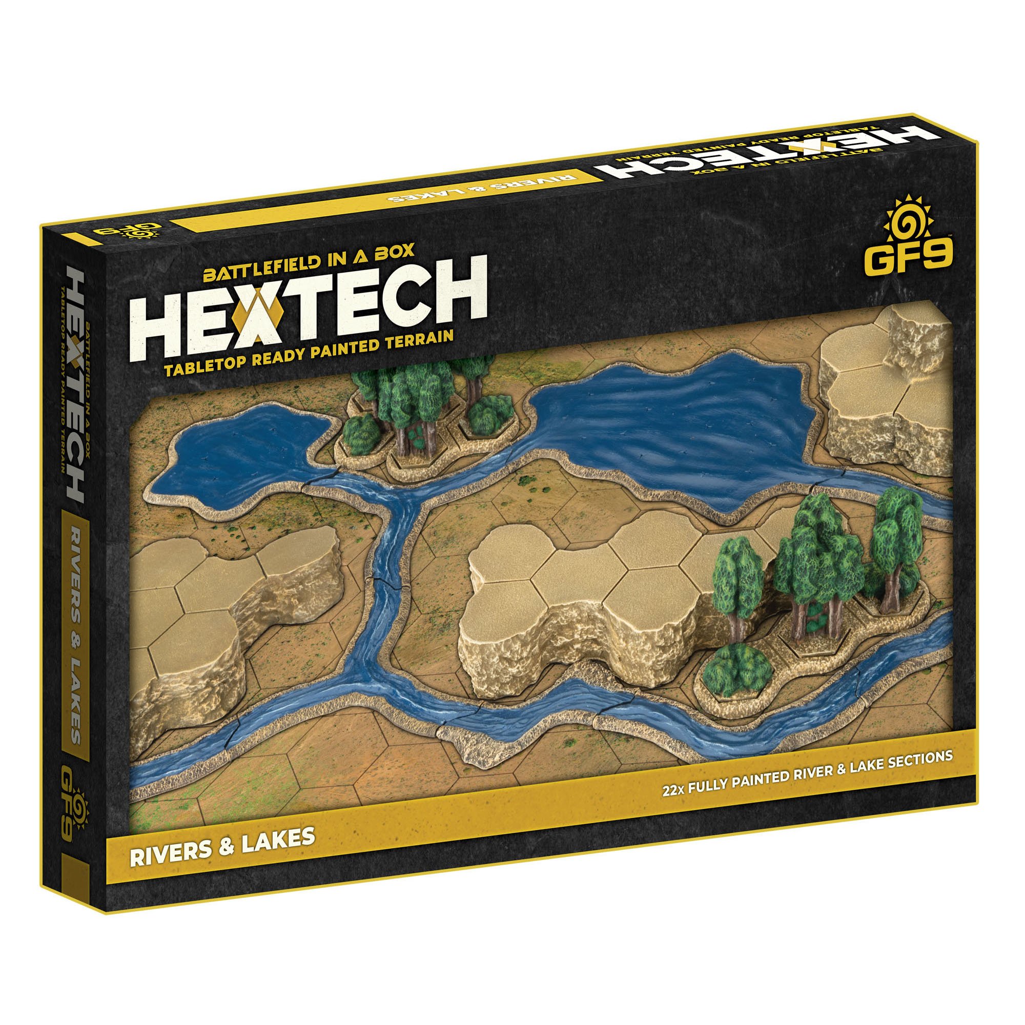 HexTech: Rivers and Lakes