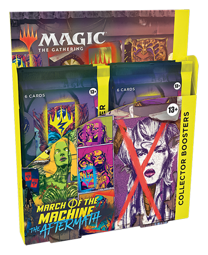 Magic CCG: March of the Machine - The Aftermath Collector Display Magic CCG: March of the Machine - The Aftermath Collector Display