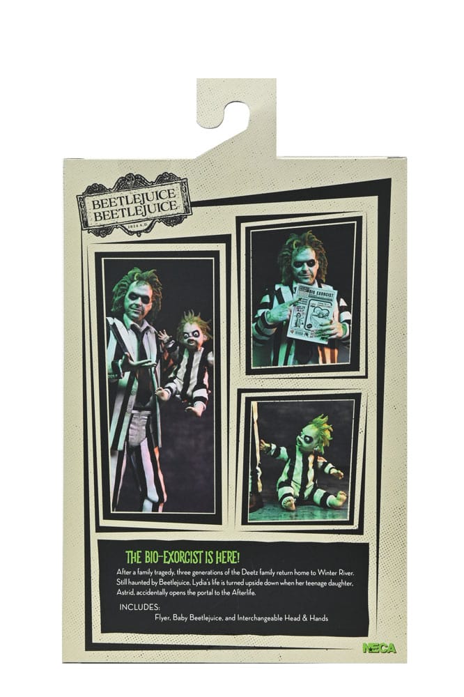 Figurinen, Actionfiguren, Beetlejuice, Charakterpuppen, Sammler-Set
