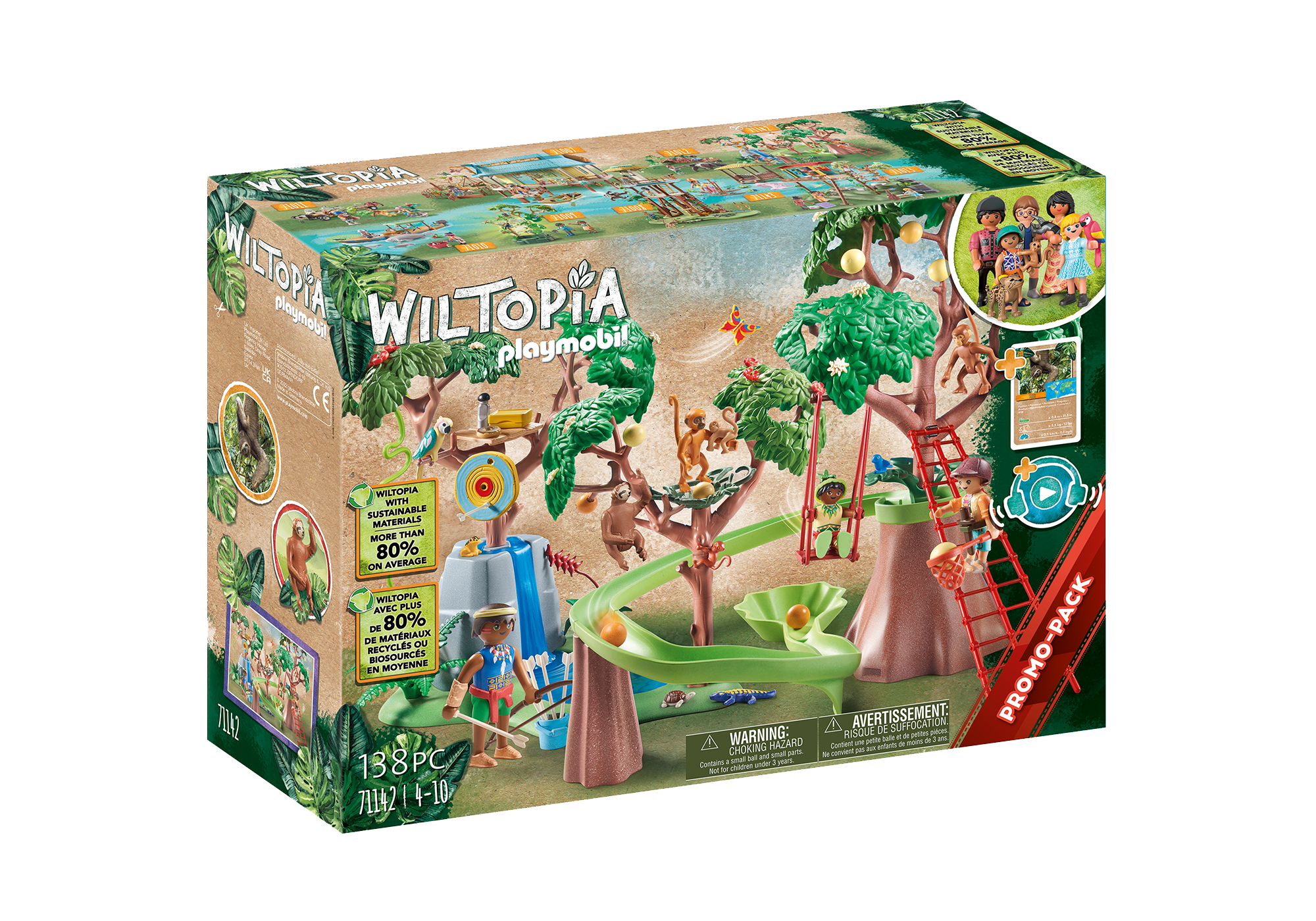 Playmobil: Wiltopia - Tropischer Dschungel-Spielplatz