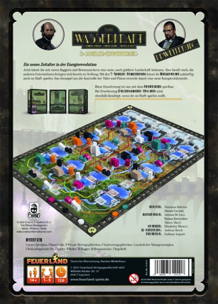 Wasserkraft - 5 Spieler Erweiterung Wasserkraft - 5 Spieler Erweiterung