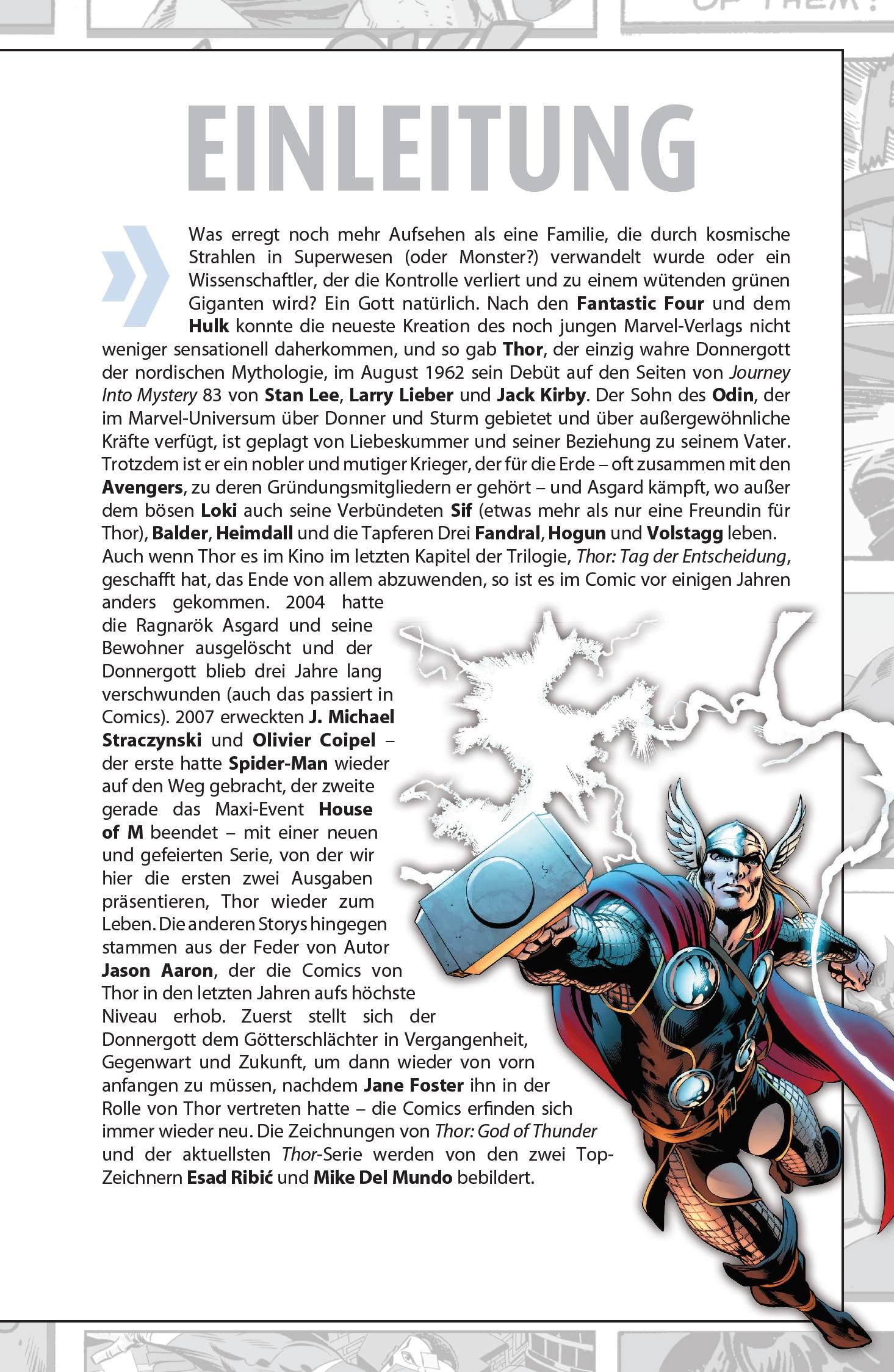 Superheld, Thor, Hammer, Cape, Comic