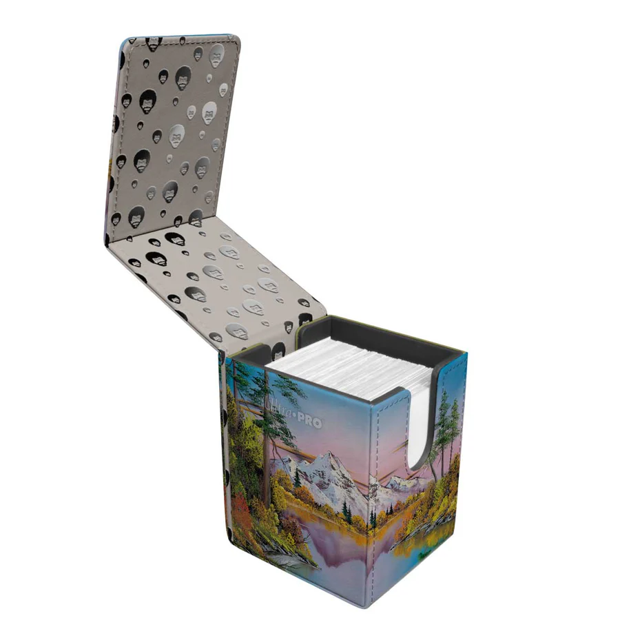 Ultra Pro: Alcove Flip Deck Box Bob Ross Mighty Mountain Lake (100+) Ultra Pro: Alcove Flip Deck Box Bob Ross Mighty Mountain Lake (100+)