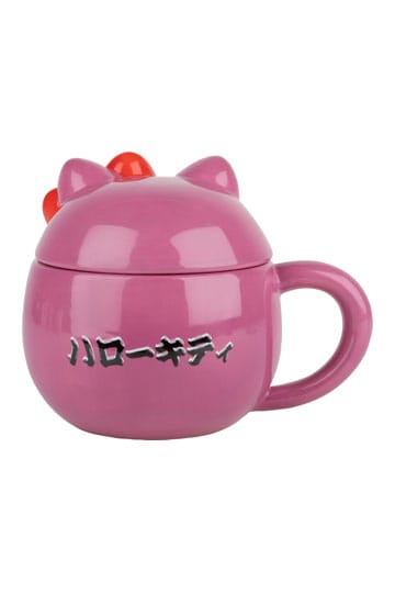 Hello Kitty: Tasse Kitty 3D mit Deckel 500ml