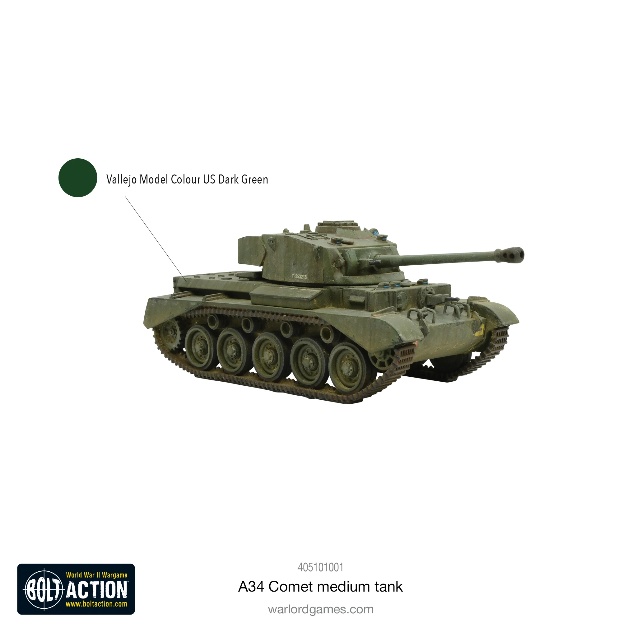 Bolt Action: British - A34 Comet Medium Tank Bolt Action: British - A34 Comet Medium Tank