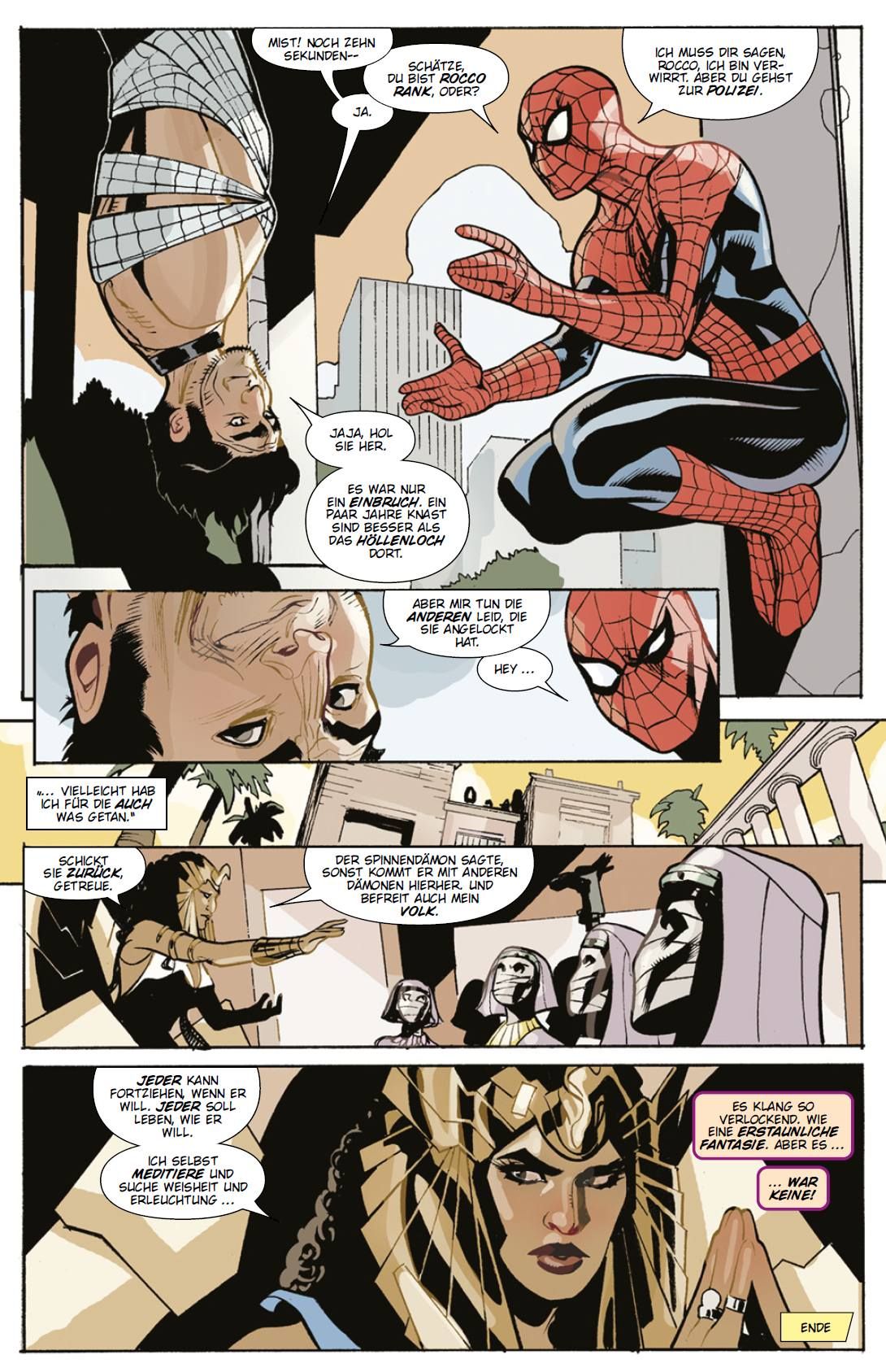 Comic, Spider-Man, Chat, Dialog, Stadt
