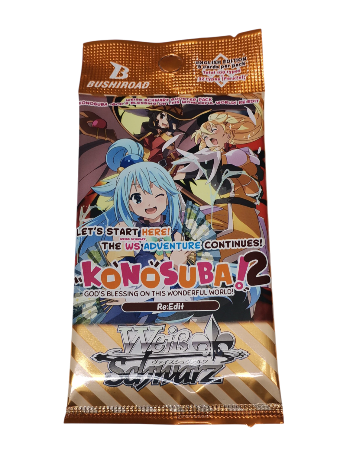 Weiß Schwarz CCG: Konosuba Re:Edit Boosterpack Weiß Schwarz CCG: Konosuba Re:Edit Boosterpack