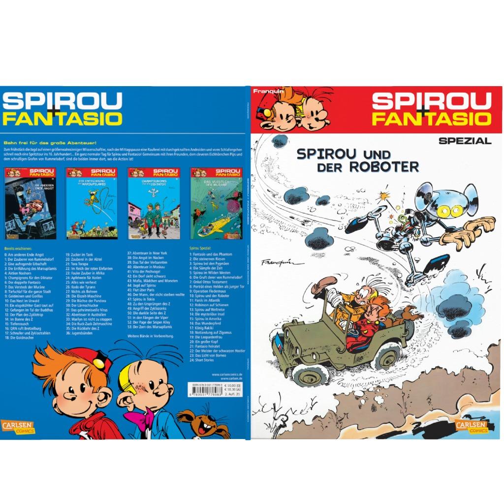 Spirou & Fantasio Spezial Bd.10: Spirou und der Roboter