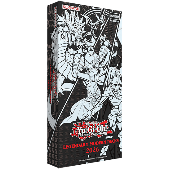 Yu-Gi-Oh! CCG: Legendary Modern Decks 2026 Trading Card, Deck Box, Yu-Gi-Oh, Legendary Modern Decks, 2026 Edition