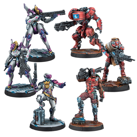 Sci-Fi, Miniaturen, Tabletop, Robot, Geländevorbereitung
