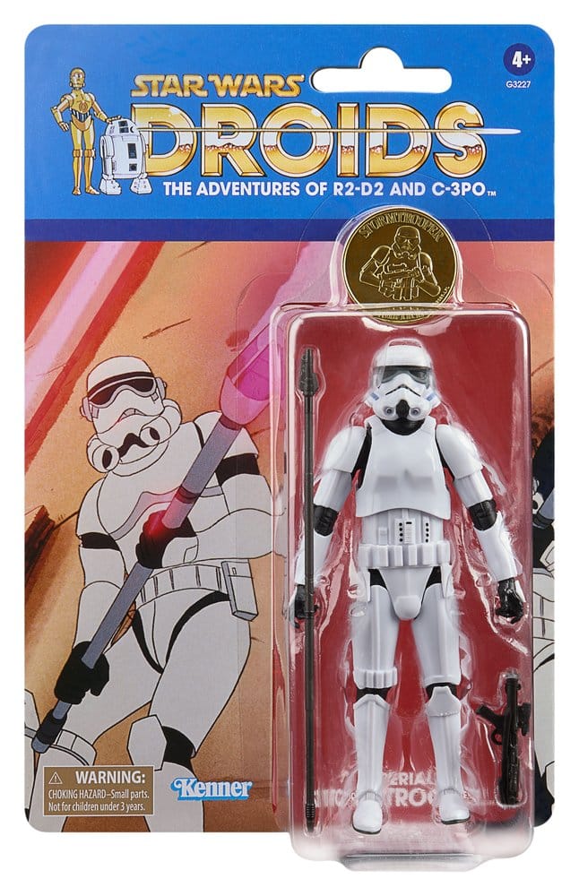Star Wars AF: Doids Black Series Imperial Stormtrooper mit Münze 15cm Star Wars, Droids, Stormtrooper, Action figure, Verpackung