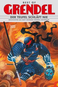 Best of Grendel Bd.2: Der Teufel schläft nie Actionfigur, Ritter, Rüstung, Schwert, Blauer Dämon