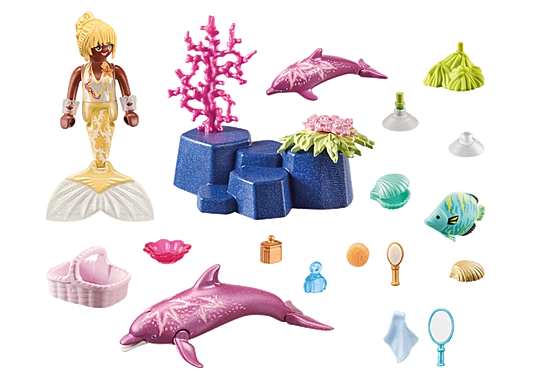 Playmobil: Princess Magic - Meerjungfrau mit Delfinen