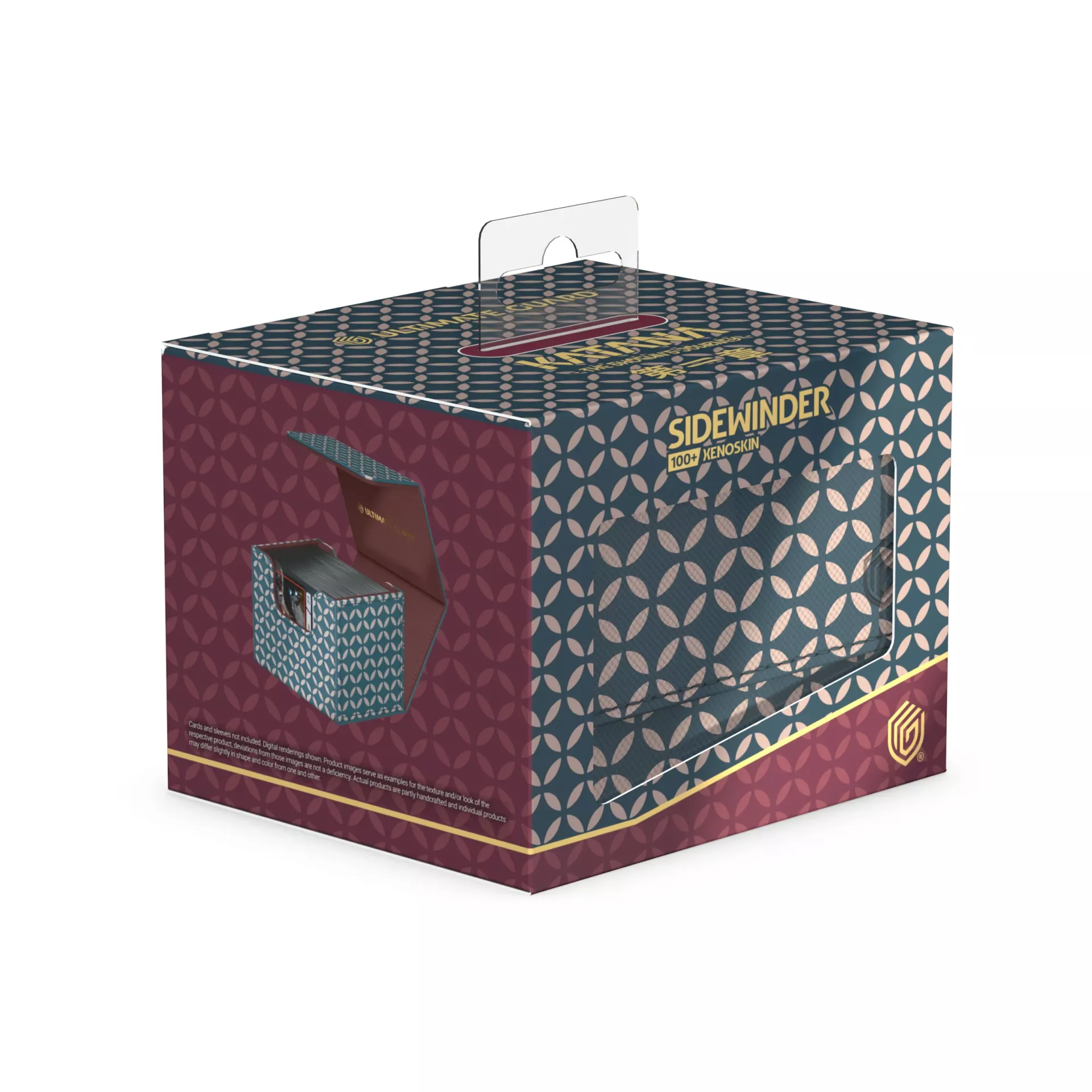 Ultimate Guard: Deck Box Sidewinder 100+ Xenoskin Shogun's Journey - Shippou (Blue/Dark Red) Ultimate Guard: Deck Box Sidewinder 100+ Xenoskin Shogun's Journey - Shippou (Blue/Dark Red)