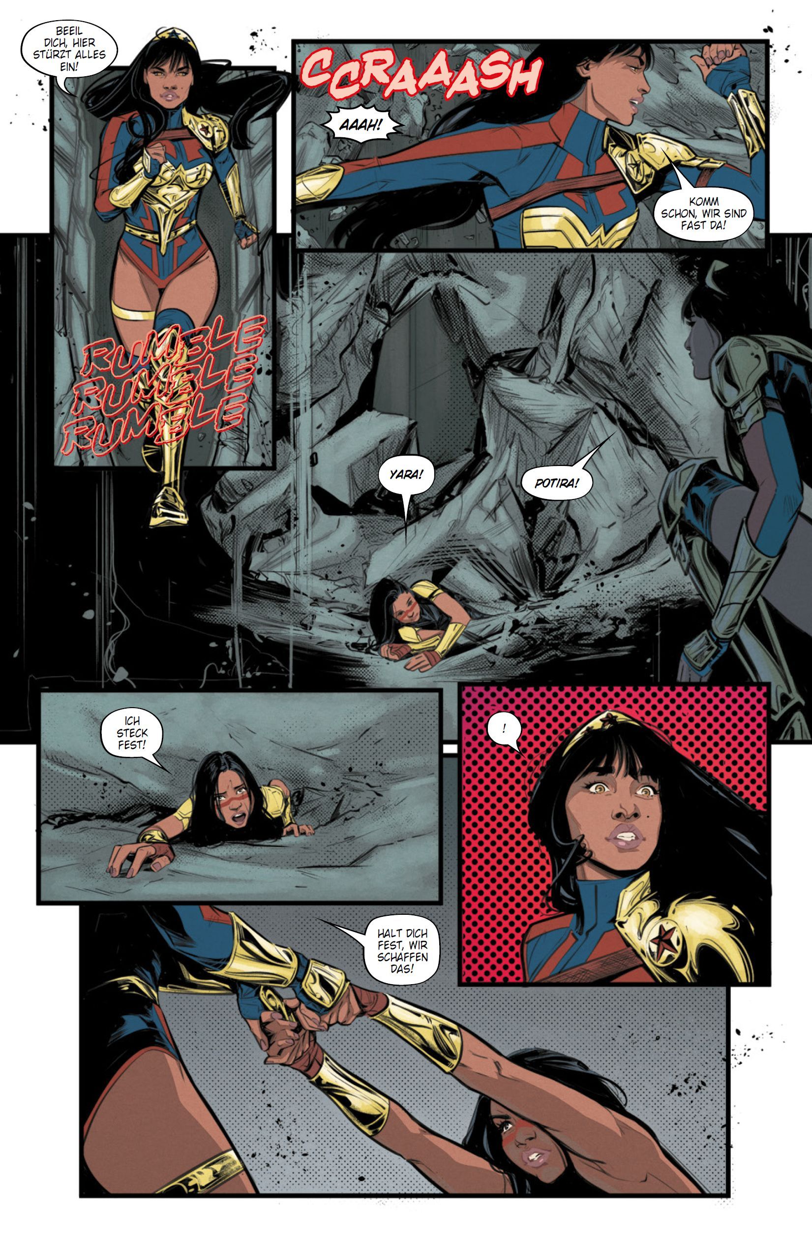 Superheroine, Armor, Combat, Lava, Comic
