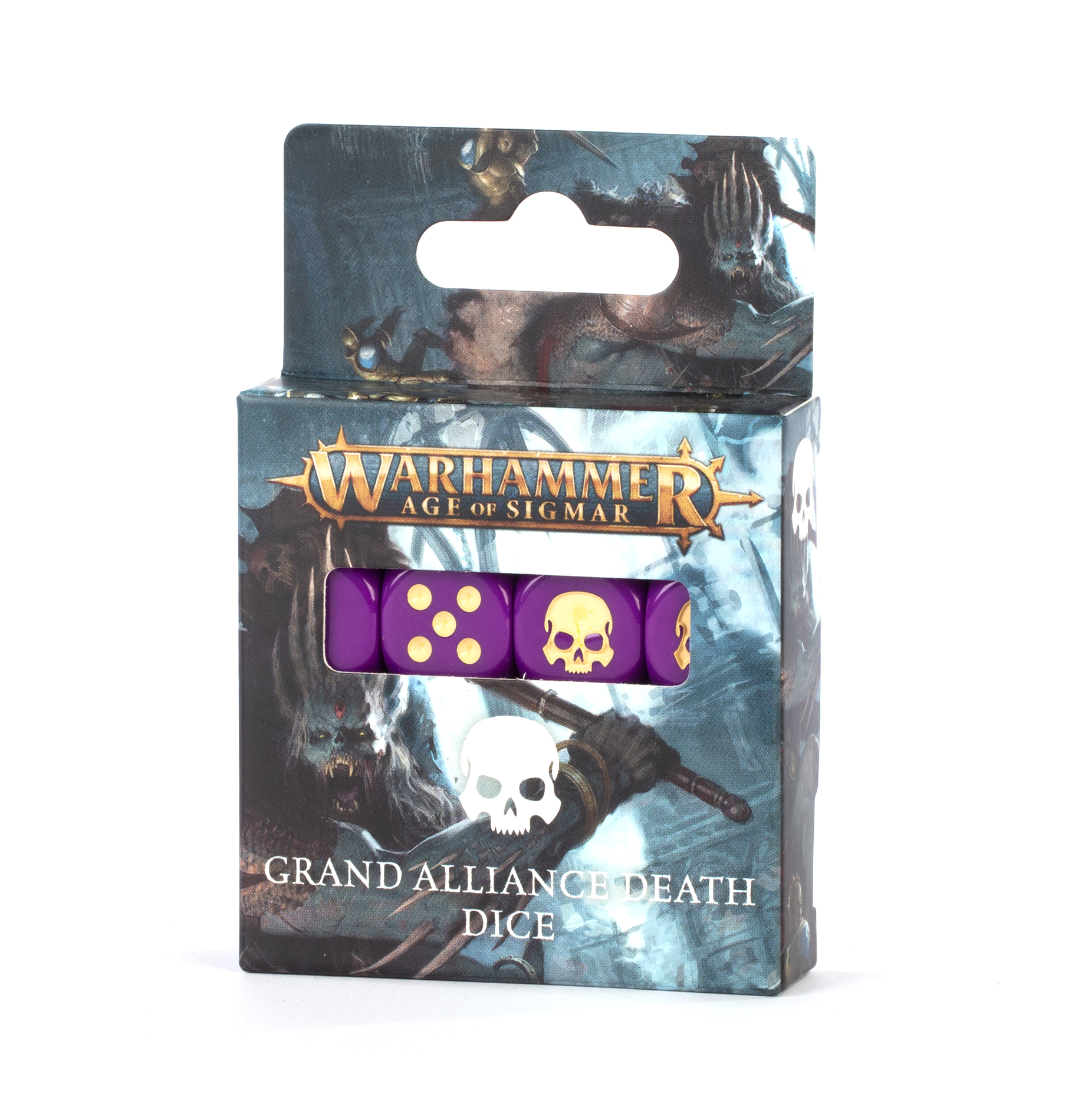 Würfel, Würfelset, lila Würfel, Schädel-Design, Warhammer Zubehör