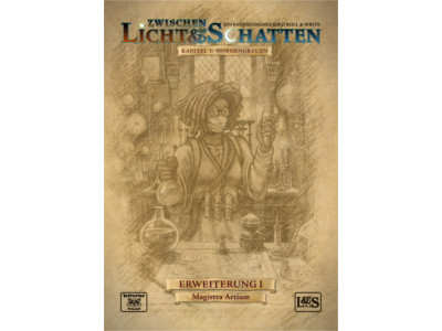 Zwischen Licht & Schatten Kapitel 1 Erweiterung: Magistra Artium illustration, alchemist, laboratory, gloves, spectacles