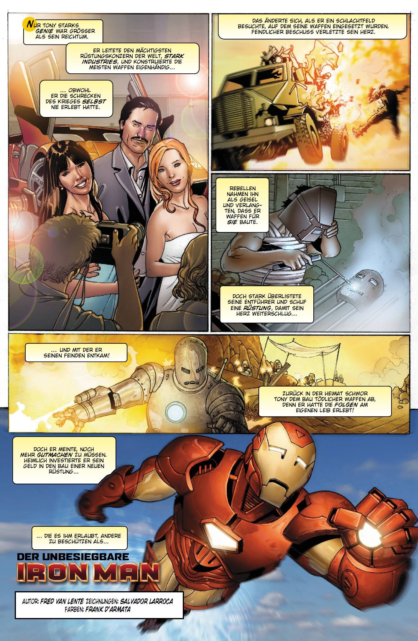 Avengers Collection Bd.3: Iron Man Comic, Iron Man, Superhelden, Rüstung, Explosion