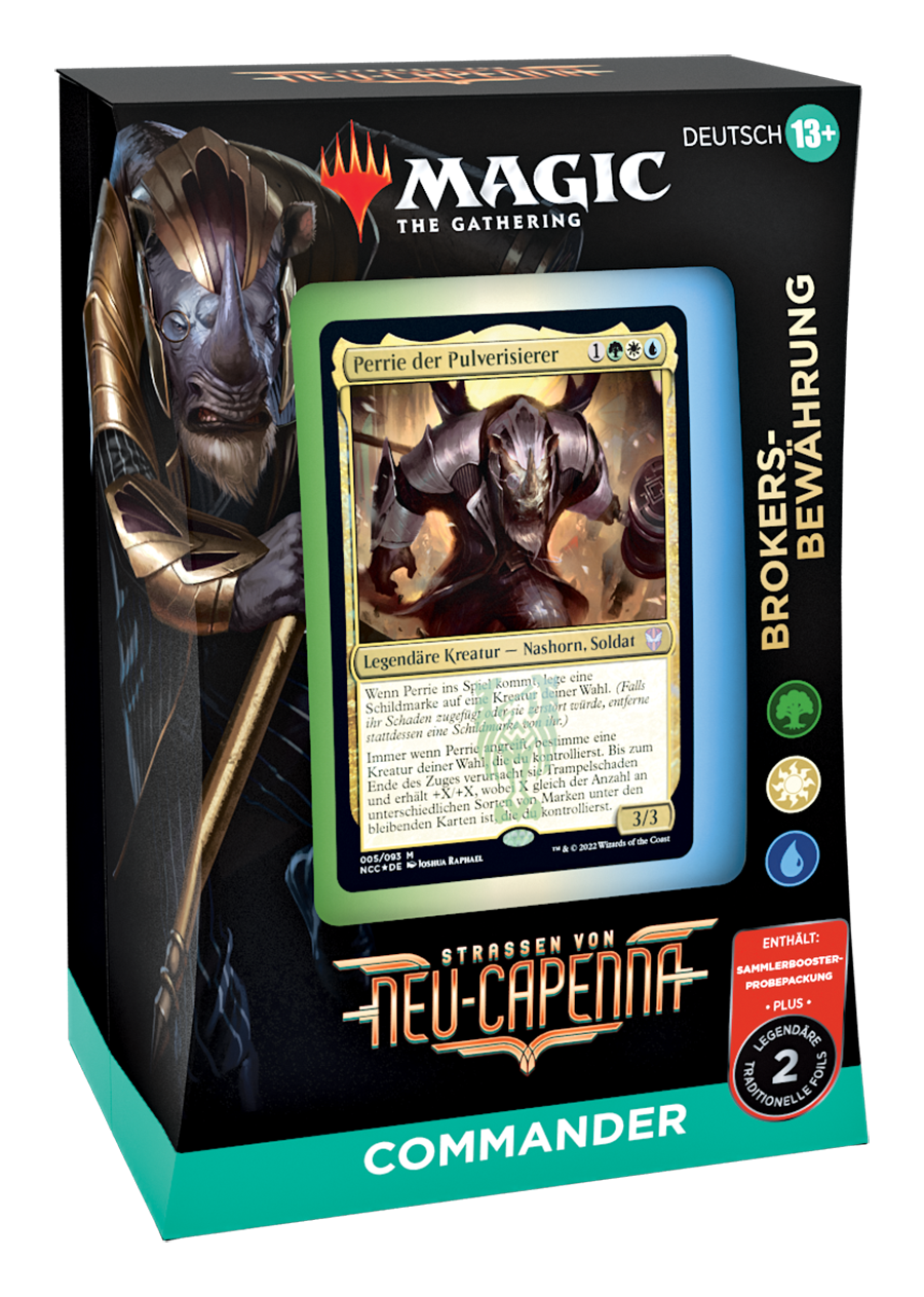 Magic CCG dt.: Neu Capenna Commander Deck Display (5 Decks) Magic CCG dt.: Neu Capenna Commander Deck Display (5 Decks)