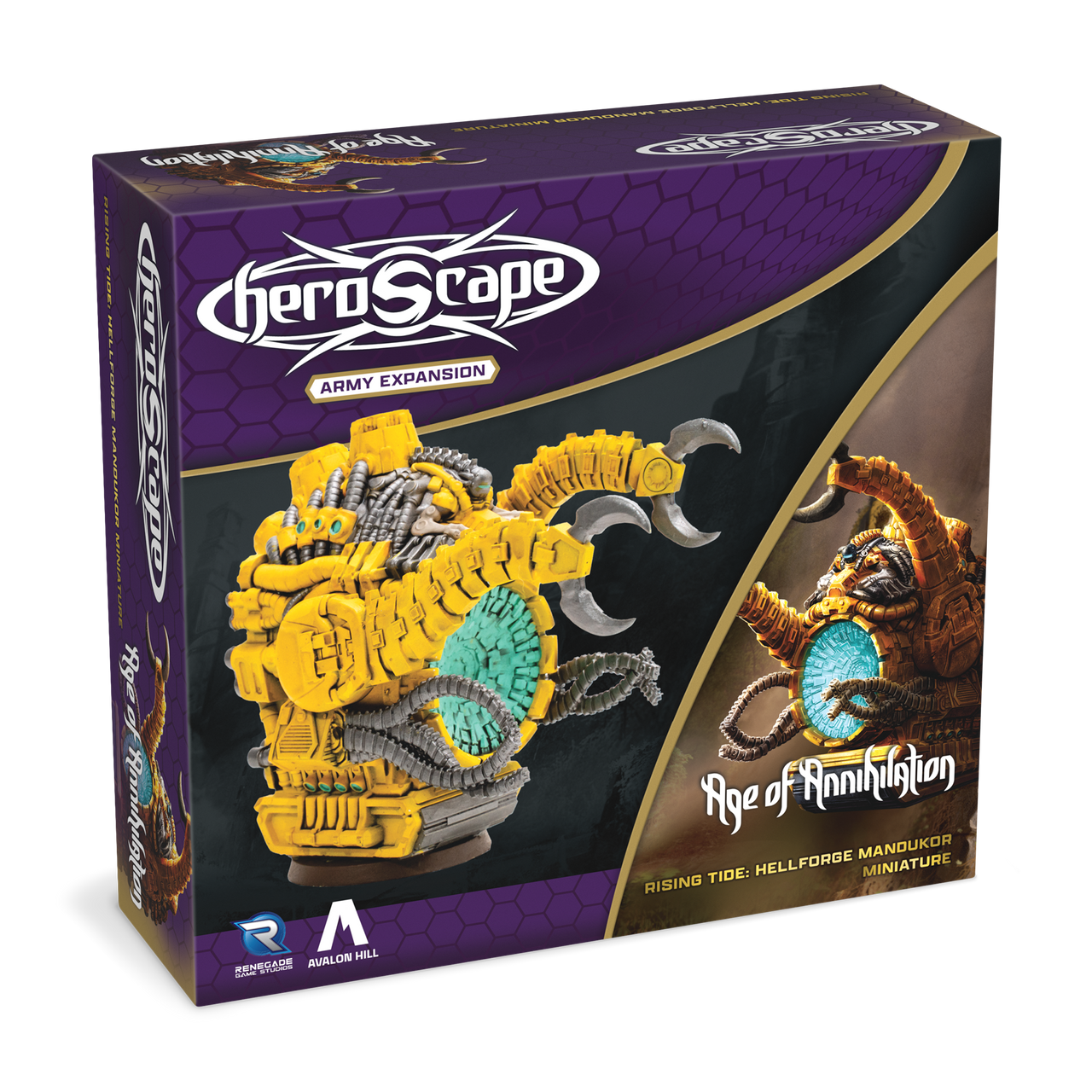 HeroScape: Rising Tide Hellforge Mandukor Army Expansion HeroScape: Rising Tide Hellforge Mandukor Army Expansion