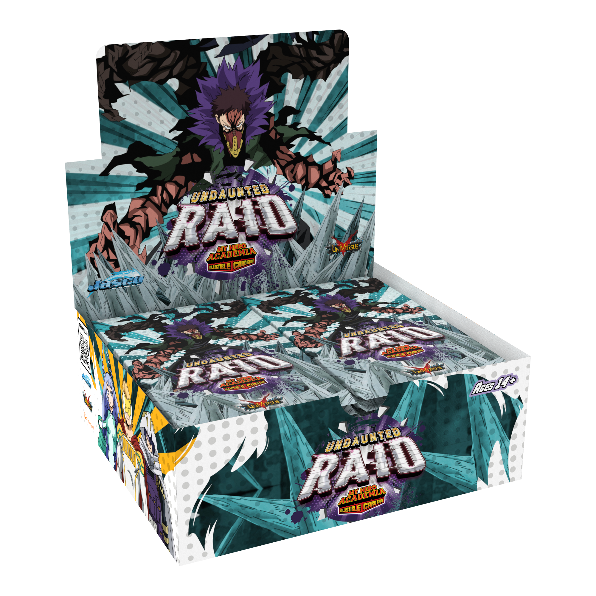 My Hero Academia CCG: Series 05 Undaunted Raid Display My Hero Academia CCG: Series 05 Undaunted Raid Display