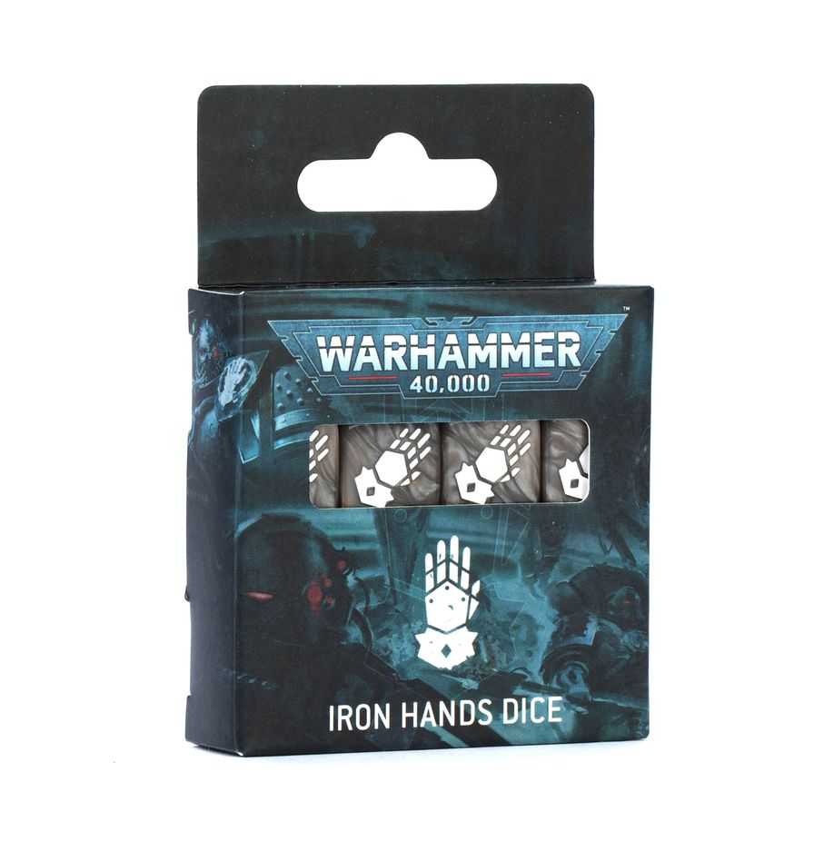 Warhammer 40k: Space Marines - Iron Hands Dice Warhammer 40k: Space Marines - Iron Hands Dice