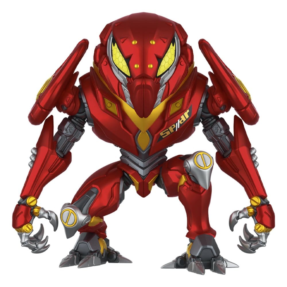Robot, Figure, Red, Mechanical, Claw