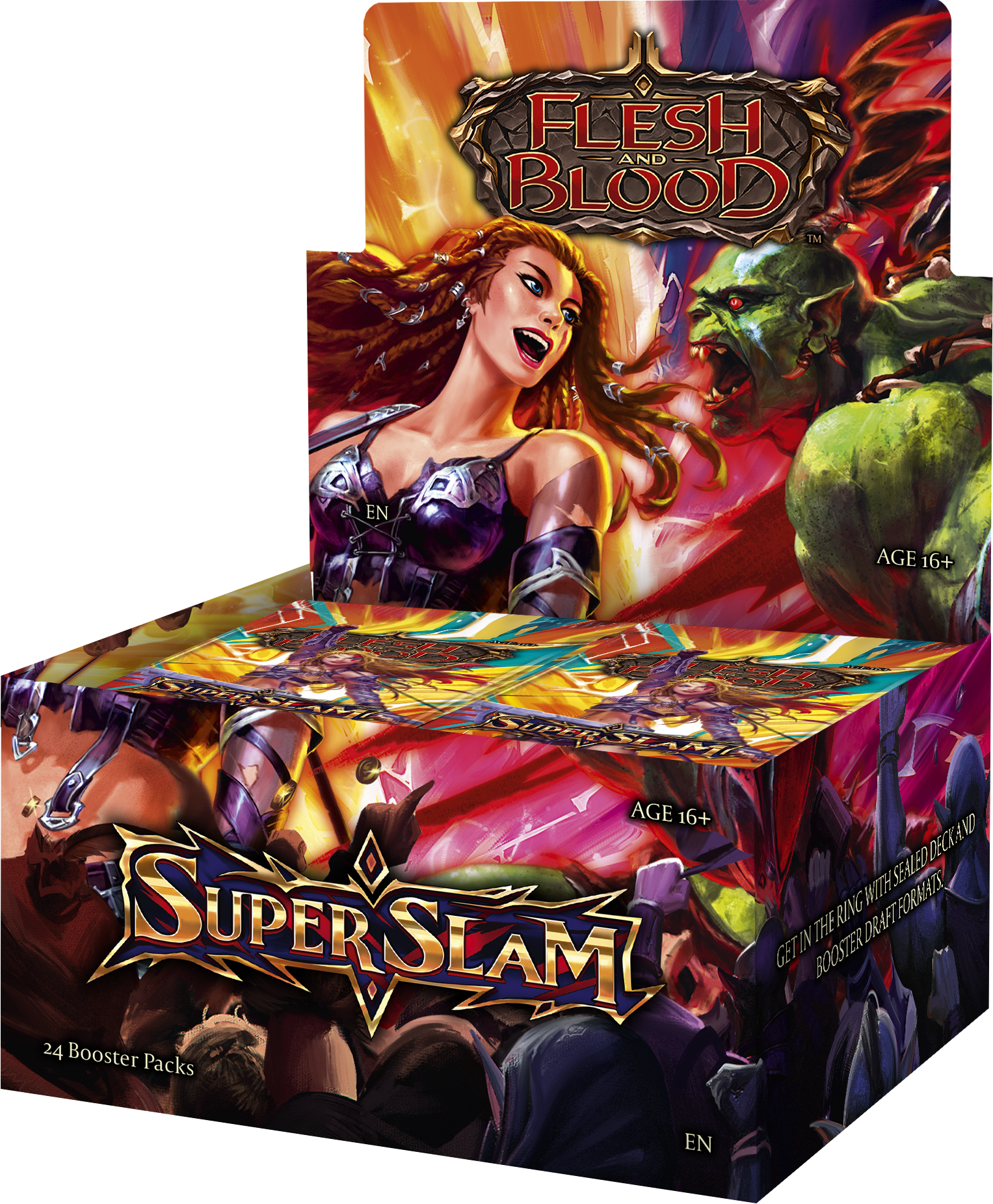Flesh & Blood TCG: Super Slam Booster Display Flesh & Blood TCG: Super Slam Booster Display