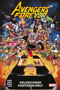 Comic, Avengers, Superhelden, Team-Poster, Motiv