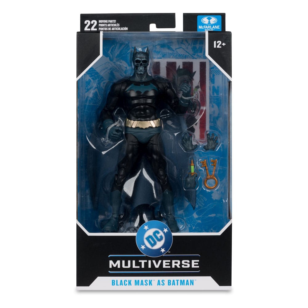 DC Multiverse AF: Black Mask as Batman (Beneath the Mask) 18cm Batman, Person