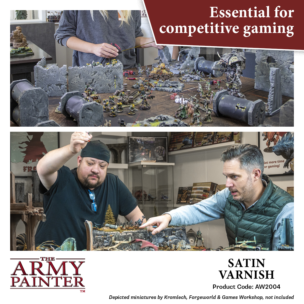 Army Painter: Air - Aegis Suit Satin Varnish 100ml Army Painter: Air - Aegis Suit Satin Varnish 100ml