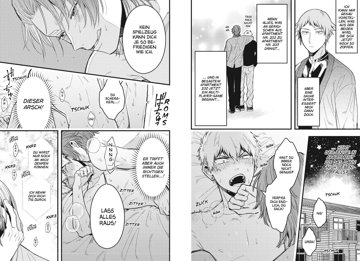 BL Forever vs. No More BL Bd.5 Manga, Panel, Unterhaltung, Körpernah, Zitate