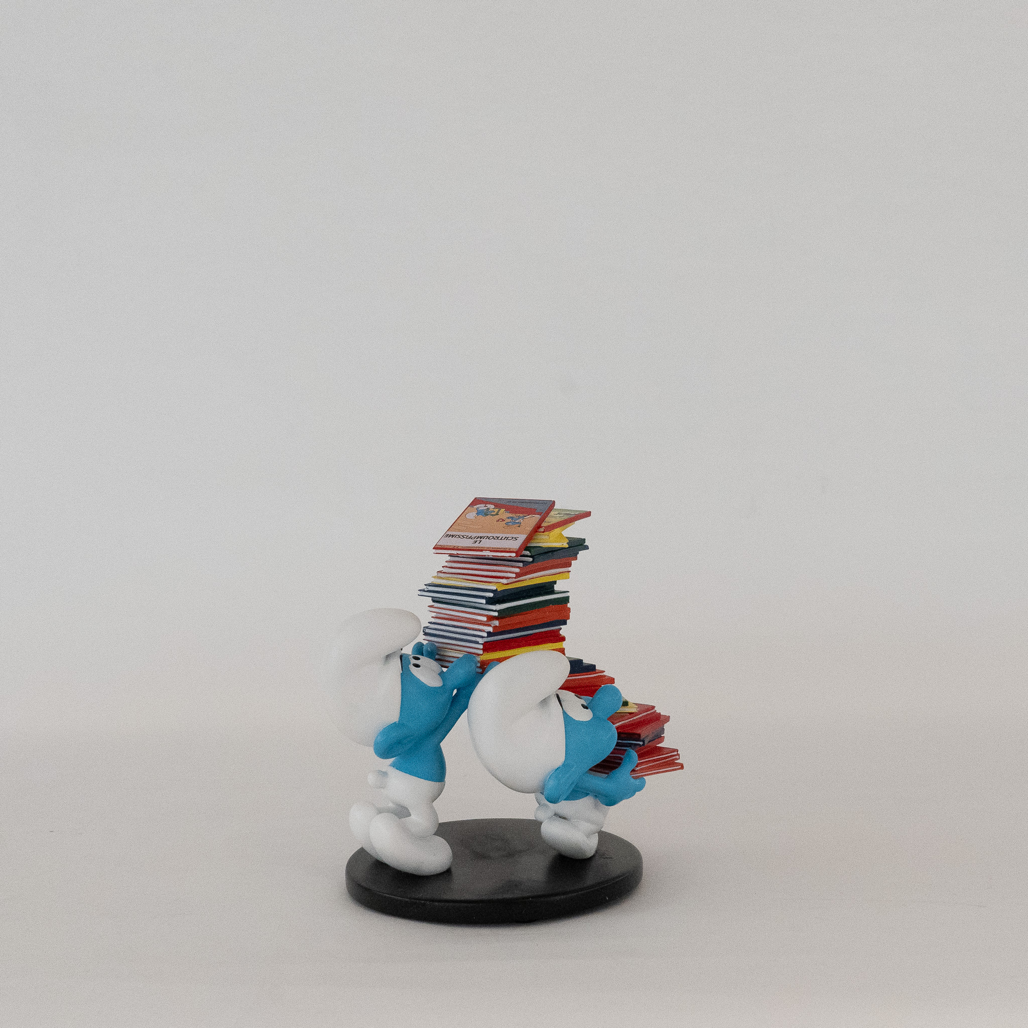 Schlümpfe: Statue Bücherstapel Schlümpfe: Statue Bücherstapel