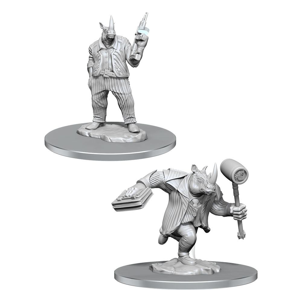Magic Miniatures: Freelance Muscle and Rhox Pummeler
