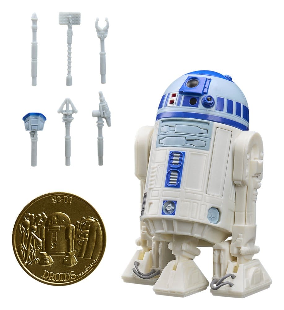 Star Wars, R2-D2, Spielzeugroboter, Miniatur, Zubehörset