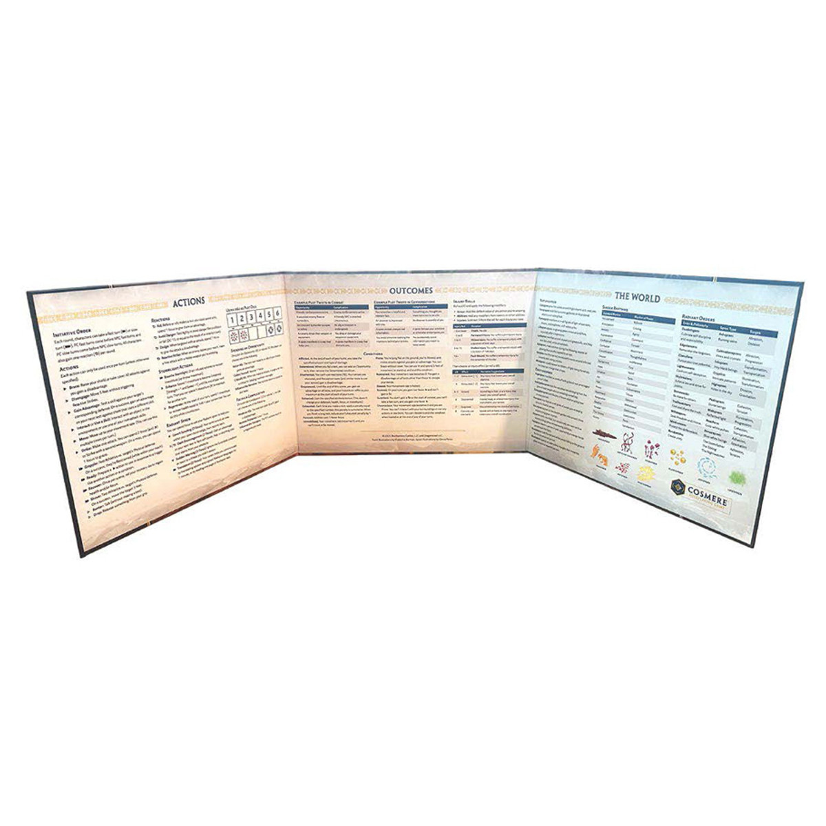 Cosmere RPG: Stormlight GM Screen Cosmere RPG: Stormlight GM Screen