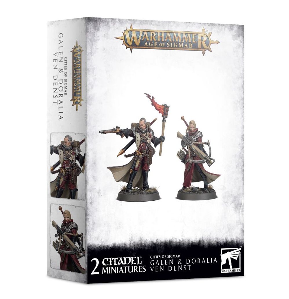 Warhammer: Cities of Sigmar - Galen and Doralia ven Denst Warhammer: Cities of Sigmar - Galen and Doralia ven Denst