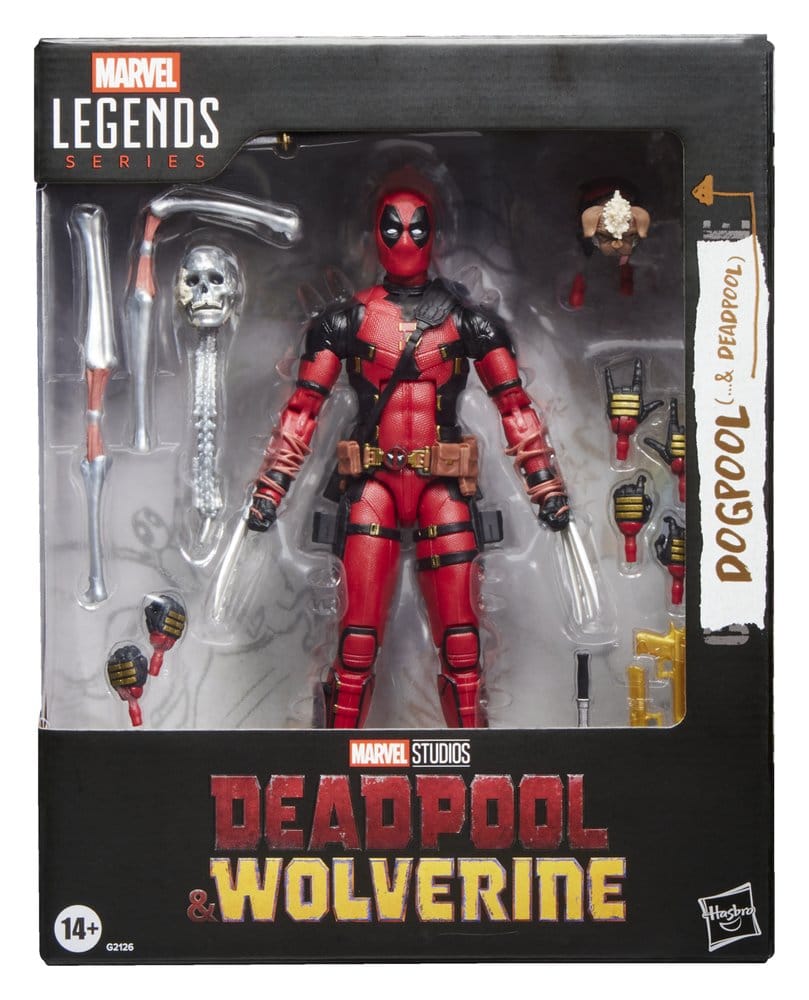 Figur, Deadpool, Wolverine, Marvel Legends, Actionfigur