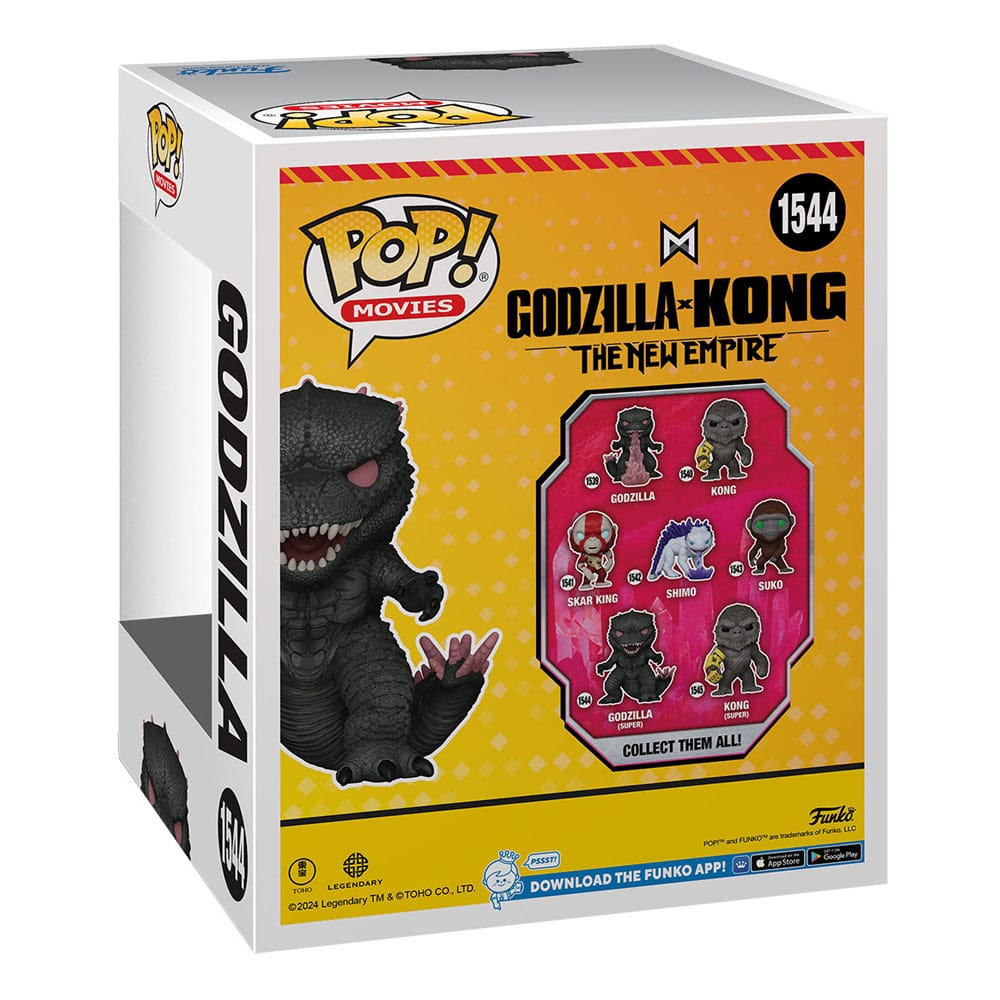 Godzilla vs. Kong 2: POP Godzilla Oversized (1544) Godzilla vs. Kong 2: POP Godzilla Oversized (1544)