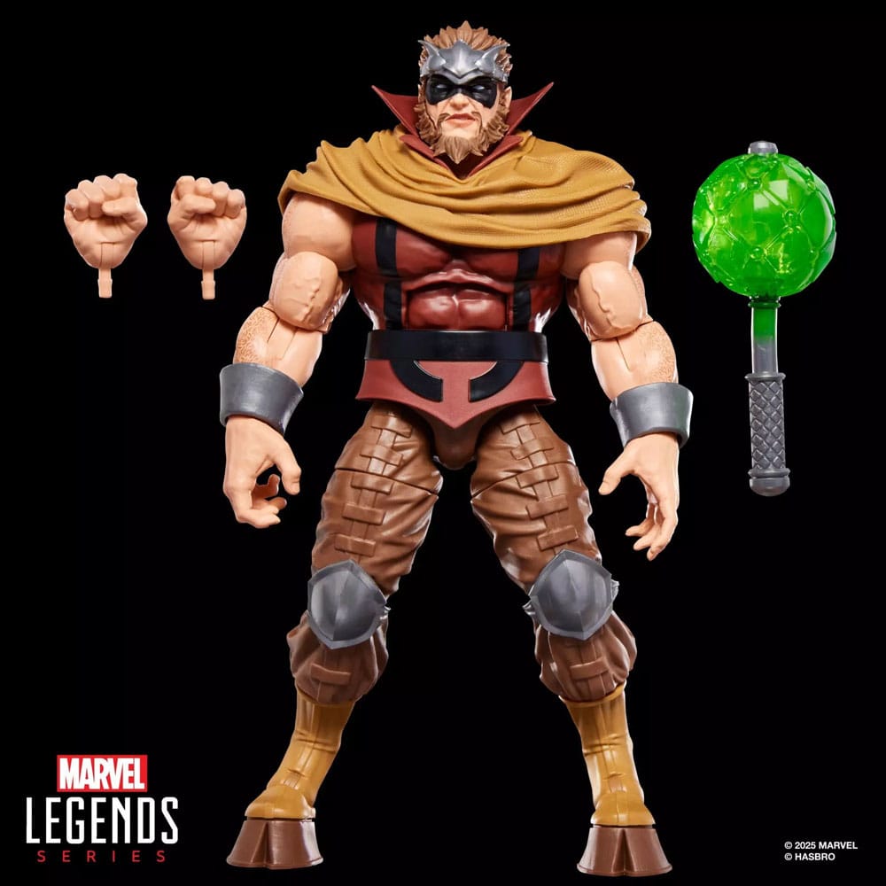 Marvel Legends AF: Inhumans 2er Set Marvel's Medus & Gorgon 15cm Actionfigur, Heldenfigur, muskelös, brauner Outfit, Cape